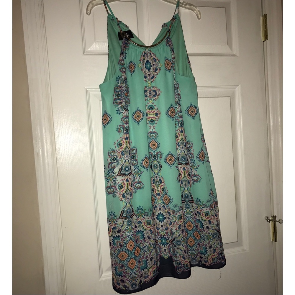 Blue summer dress
